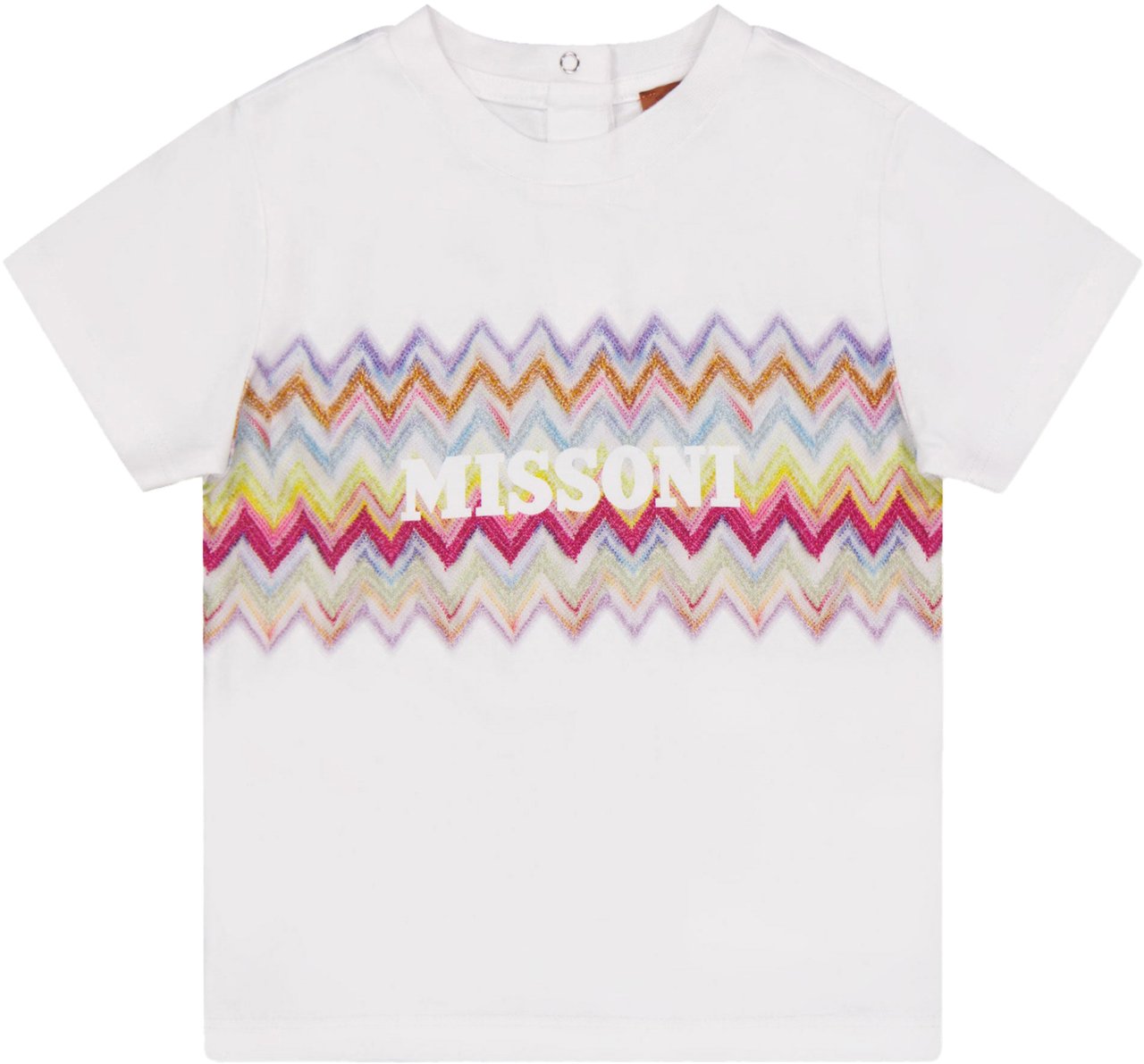 Missoni Baby Meisjes T-Shirt In Wit Wit