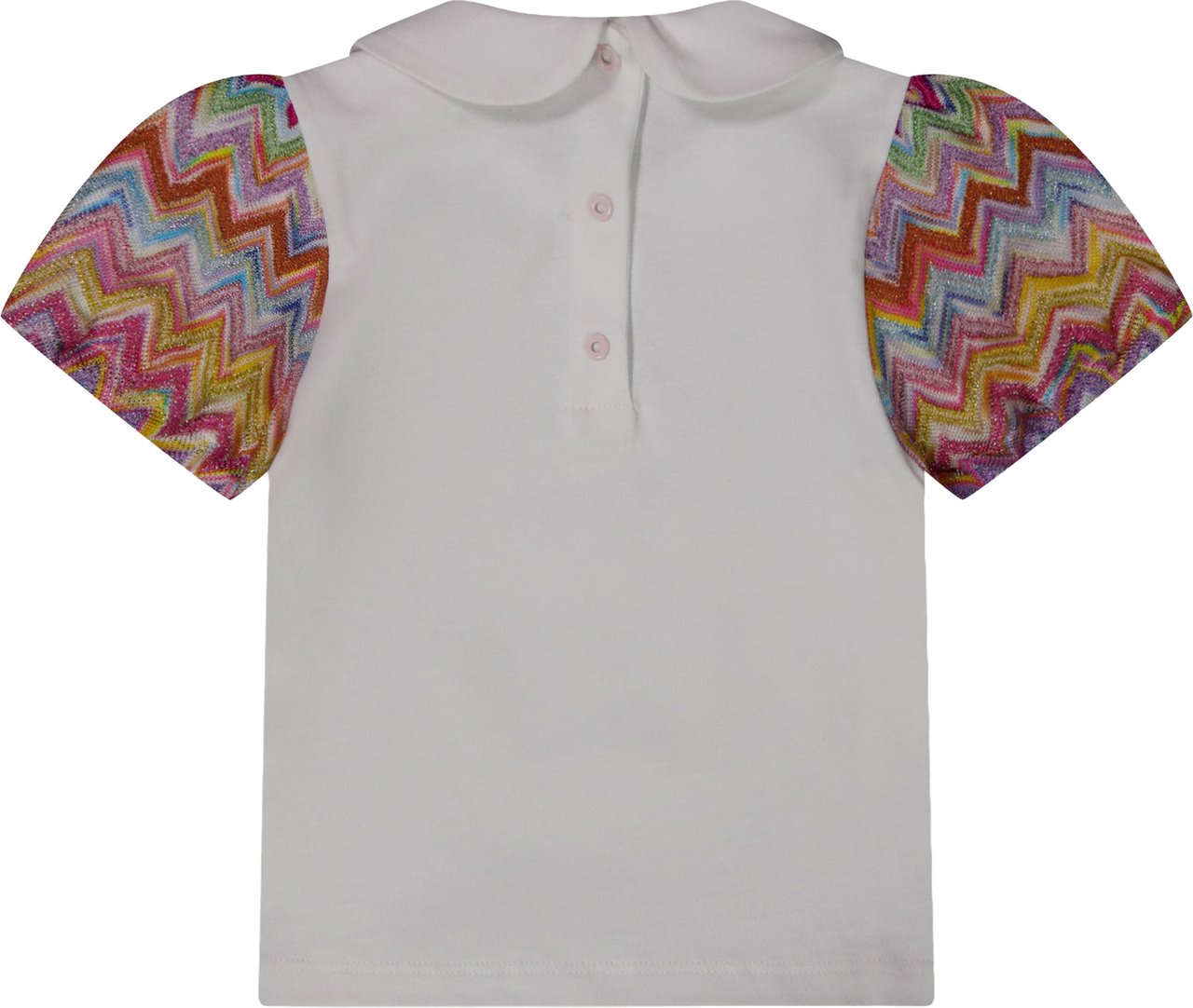 Missoni Missoni Baby Meisjes T-Shirt In Wit Wit
