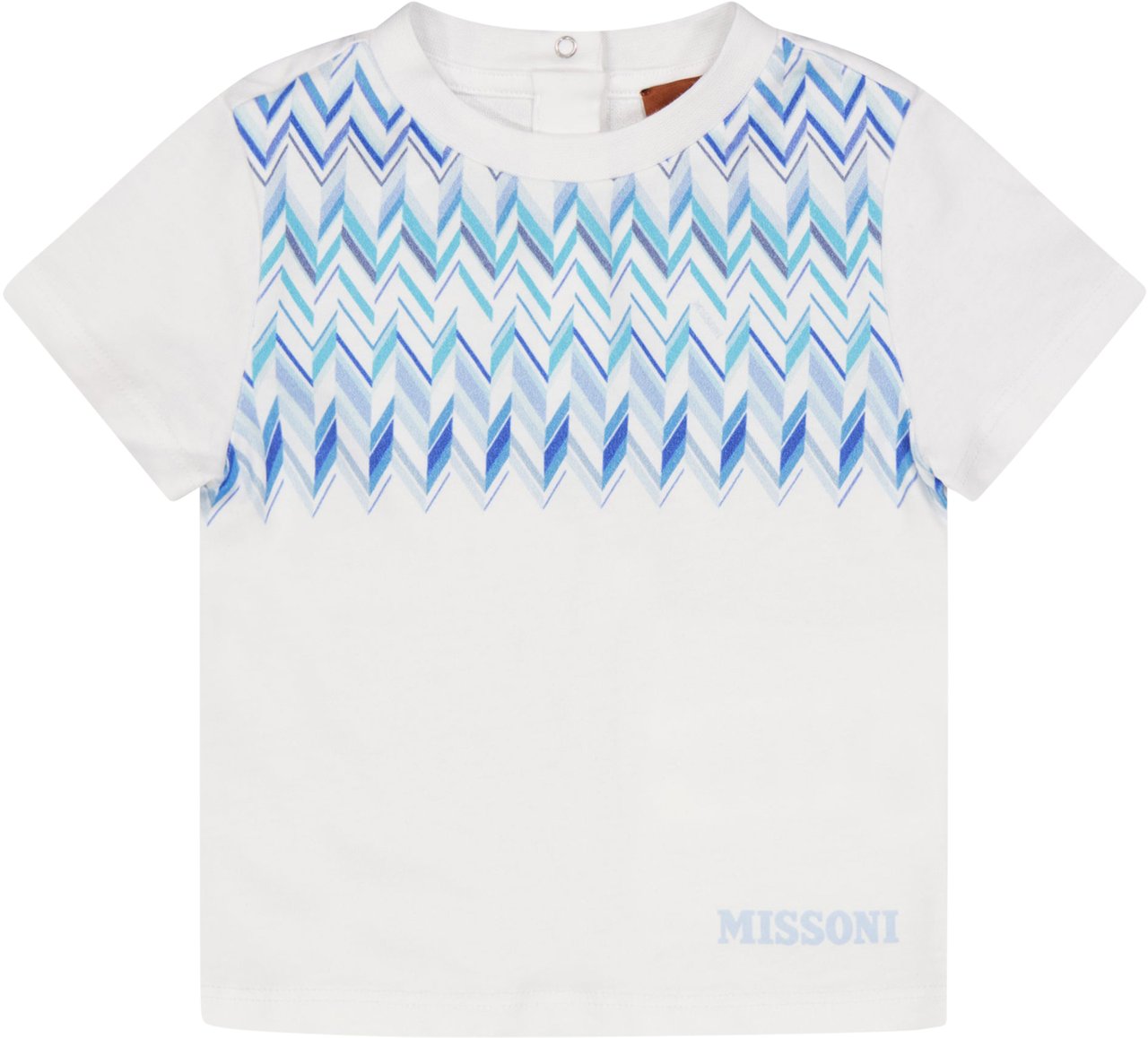 Missoni Missoni Baby Jongens T-Shirt In Wit Wit