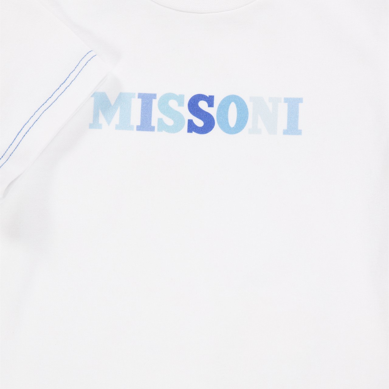 Missoni Missoni Baby Jongens T-Shirt In Wit Wit