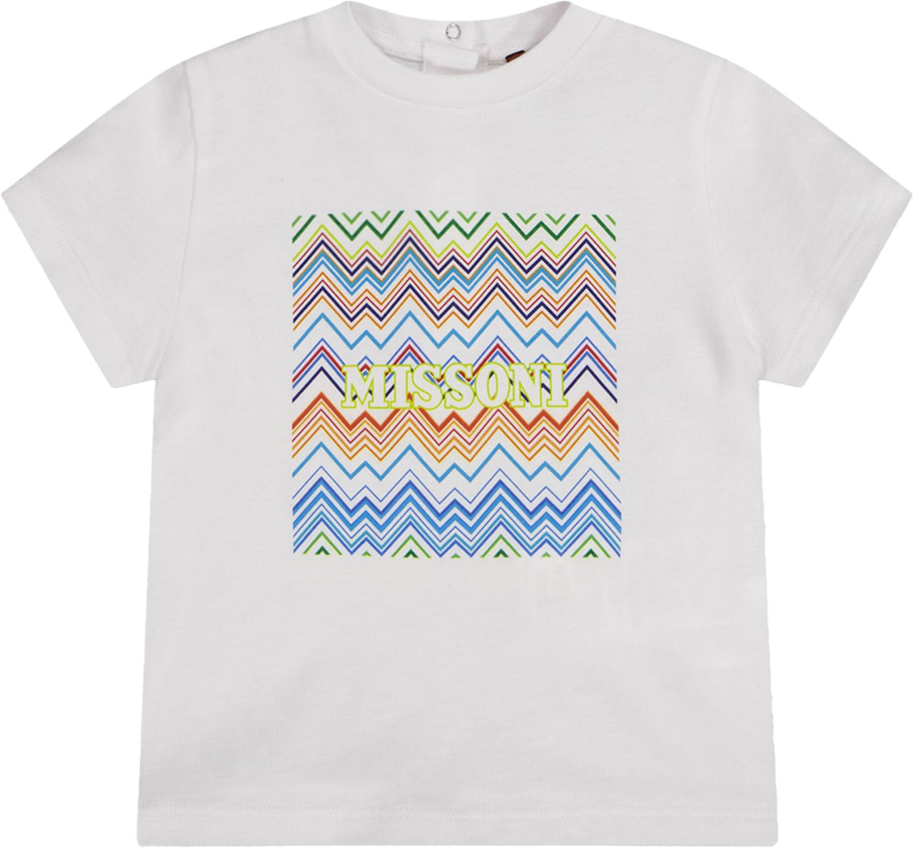 Missoni Missoni Baby Jongens T-Shirt In Wit Wit