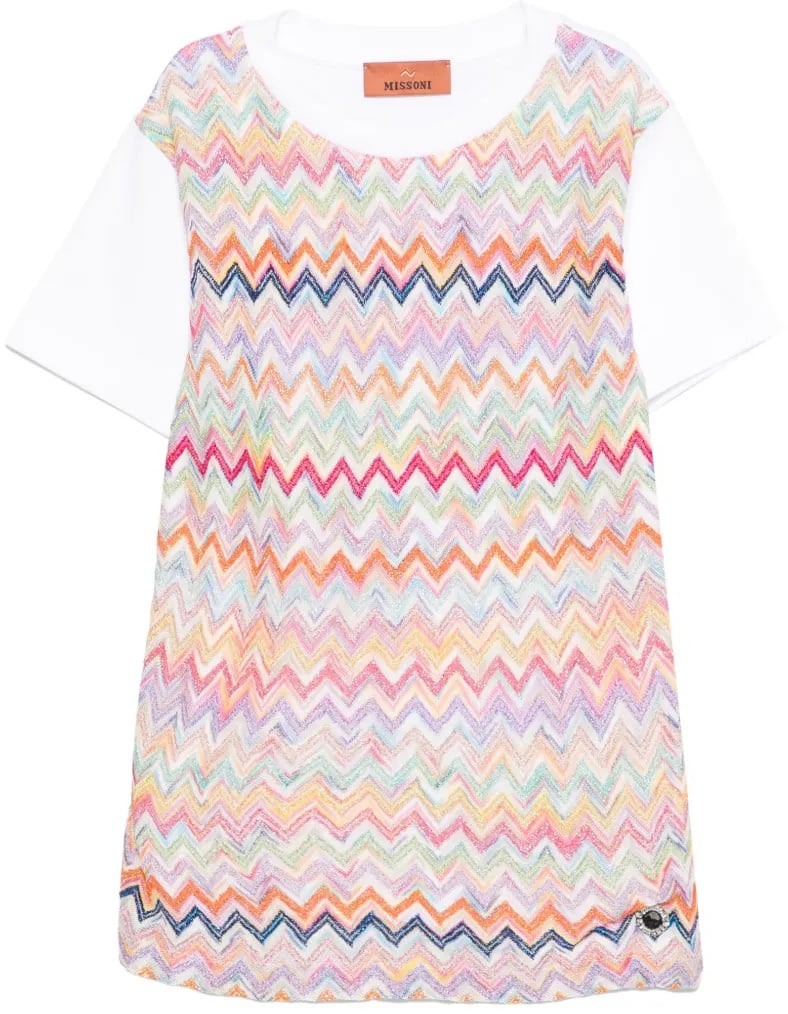 Missoni Kinder Meisjes T-Shirt In Div Divers