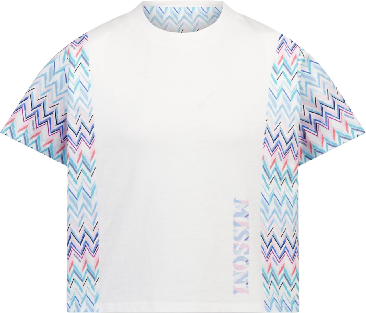 Missoni Kinder Meisjes T-Shirt In Wit Wit