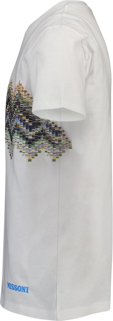 Missoni Kinder Jongens T-Shirt In Wit Wit