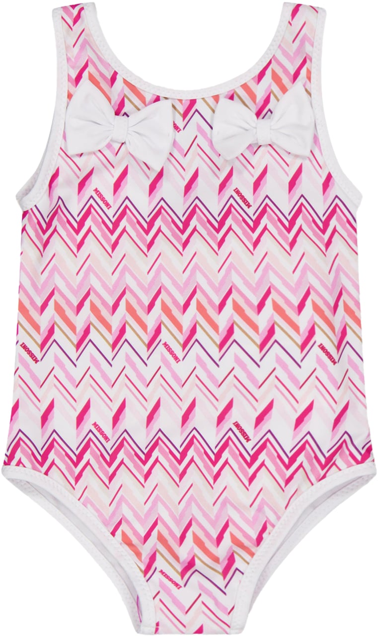 Missoni Missoni Baby Meisjes Zwemkleding In Roze Roze