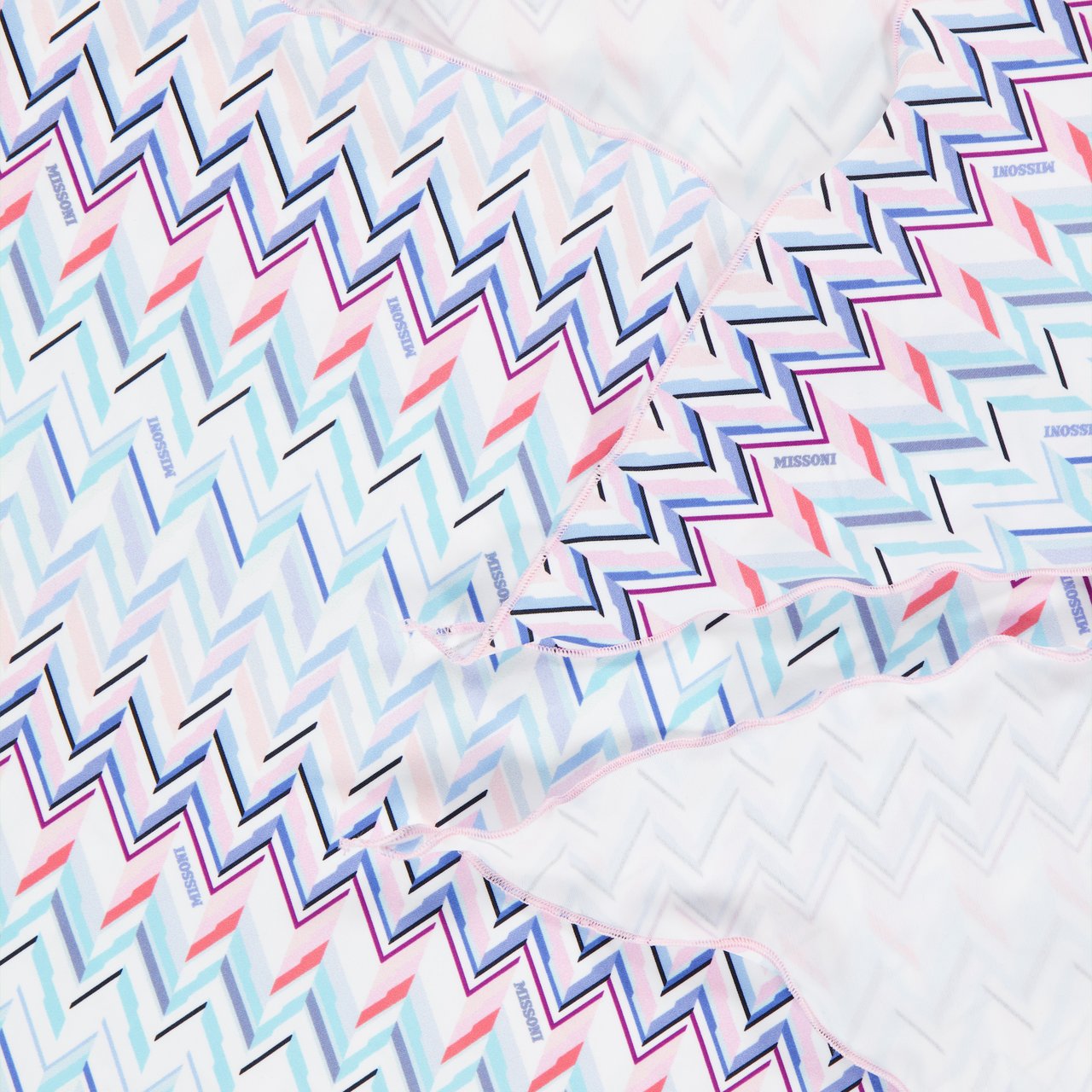 Missoni Missoni Kinder Meisjes Zwemkleding In Turquoise Blauw