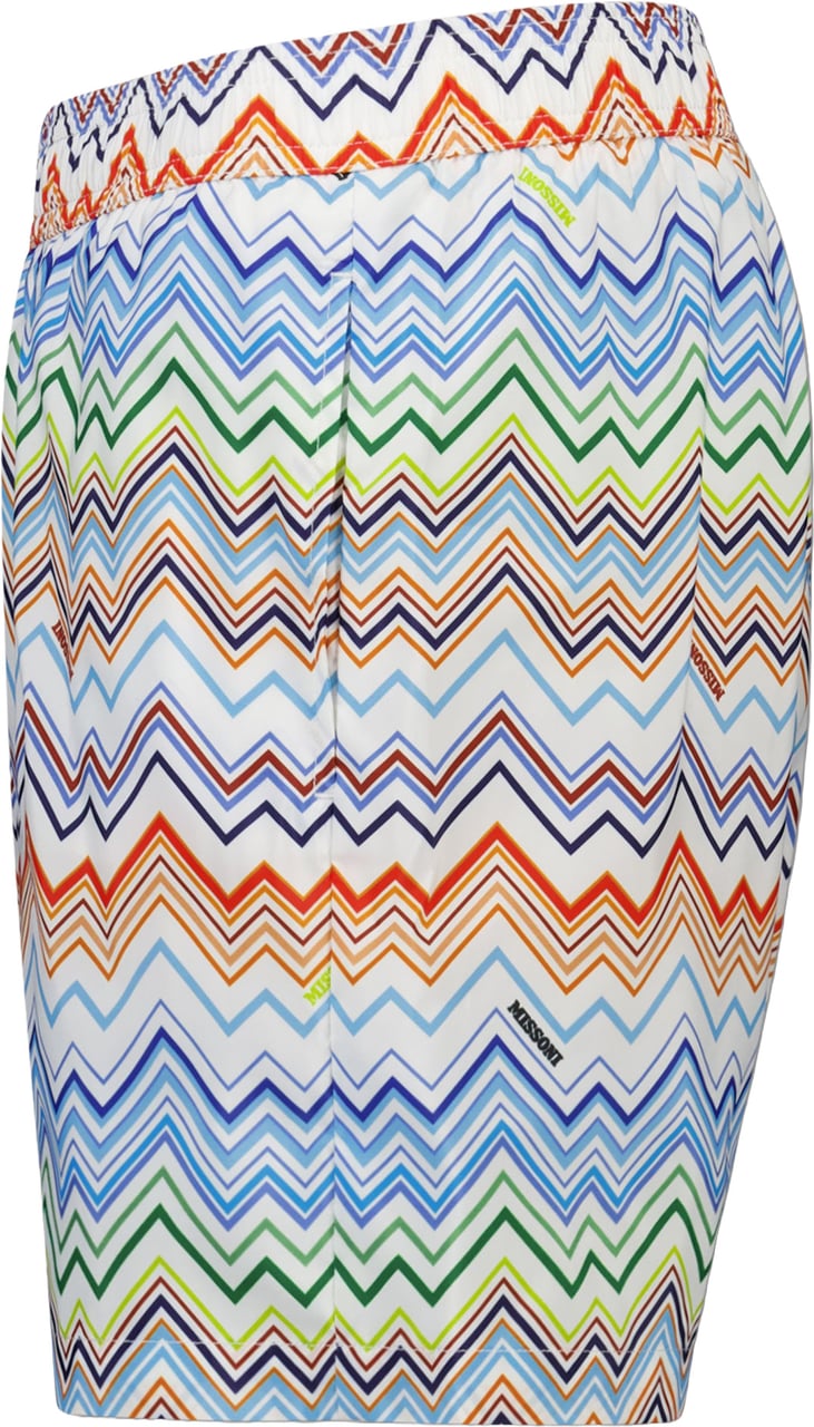 Missoni Kinder Jongens Zwemkleding In Wit Wit