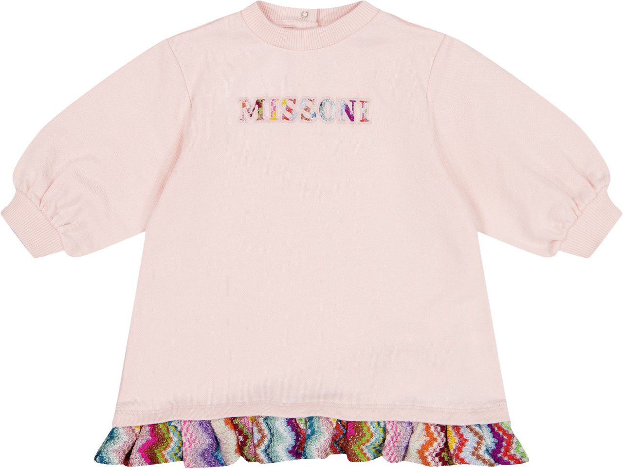 Missoni Baby Meisjes Jurk In Licht Roze Roze