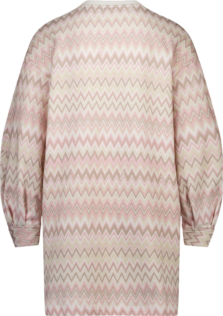 Missoni Kinder Meisjes Jurk In Licht Roze Roze