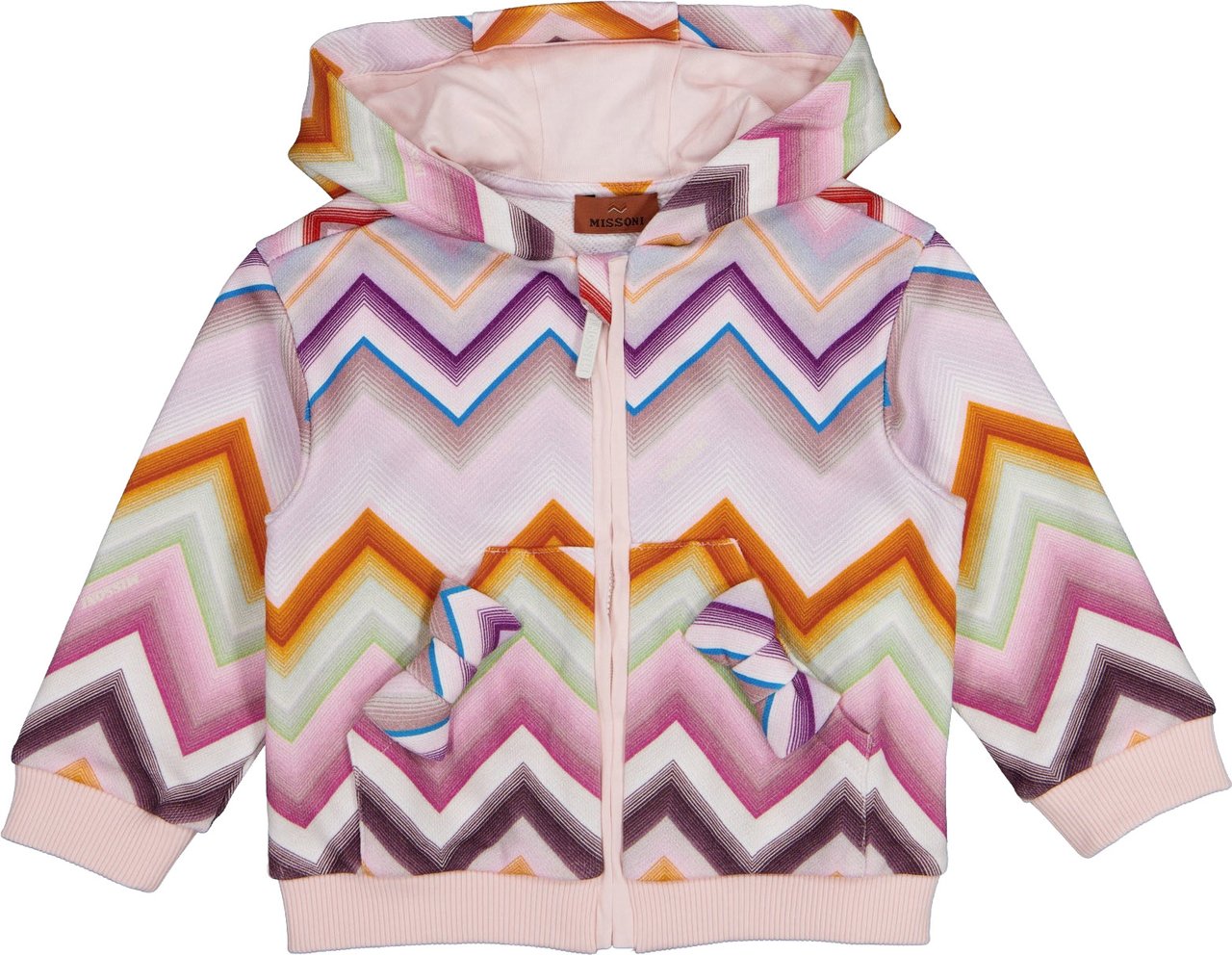 Missoni Baby Meisjes Vest In Licht Roze Roze