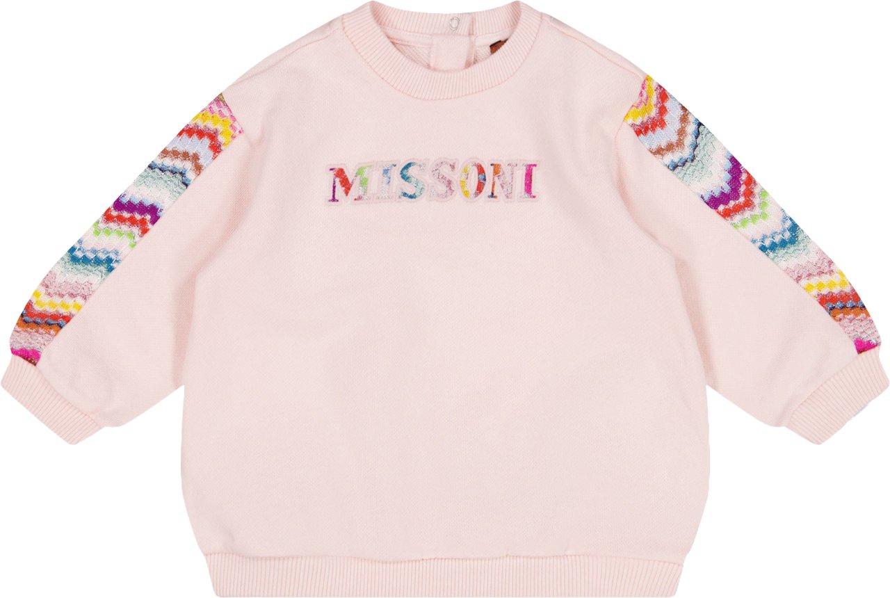 Missoni Baby Meisjes Trui In Licht Roze Roze
