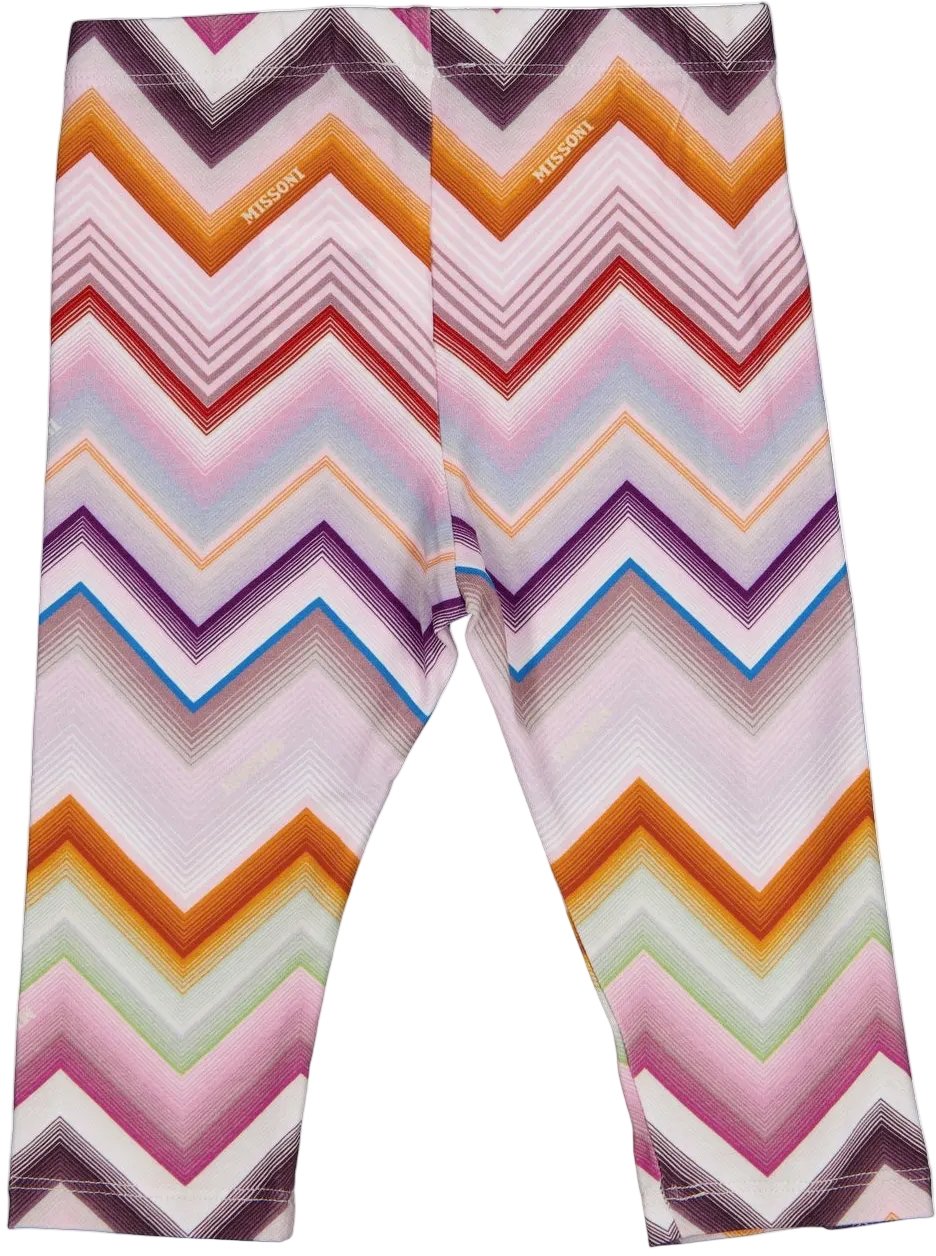 Missoni Baby Meisjes Legging In Licht Roze Roze