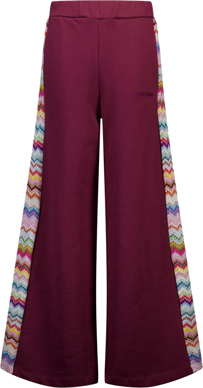 Missoni Kinder Meisjes Broek In Bordeaux Rood