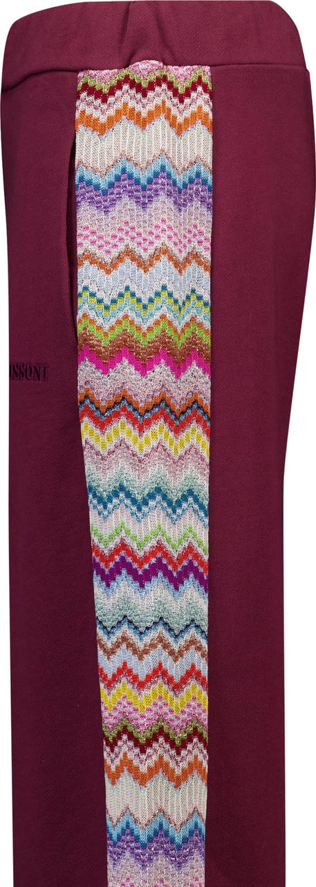 Missoni Kinder Meisjes Broek In Bordeaux Rood