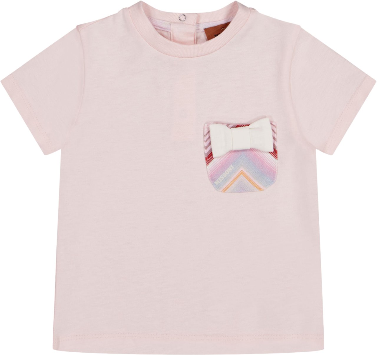 Missoni Baby Meisjes T-Shirt In Licht Roze Roze