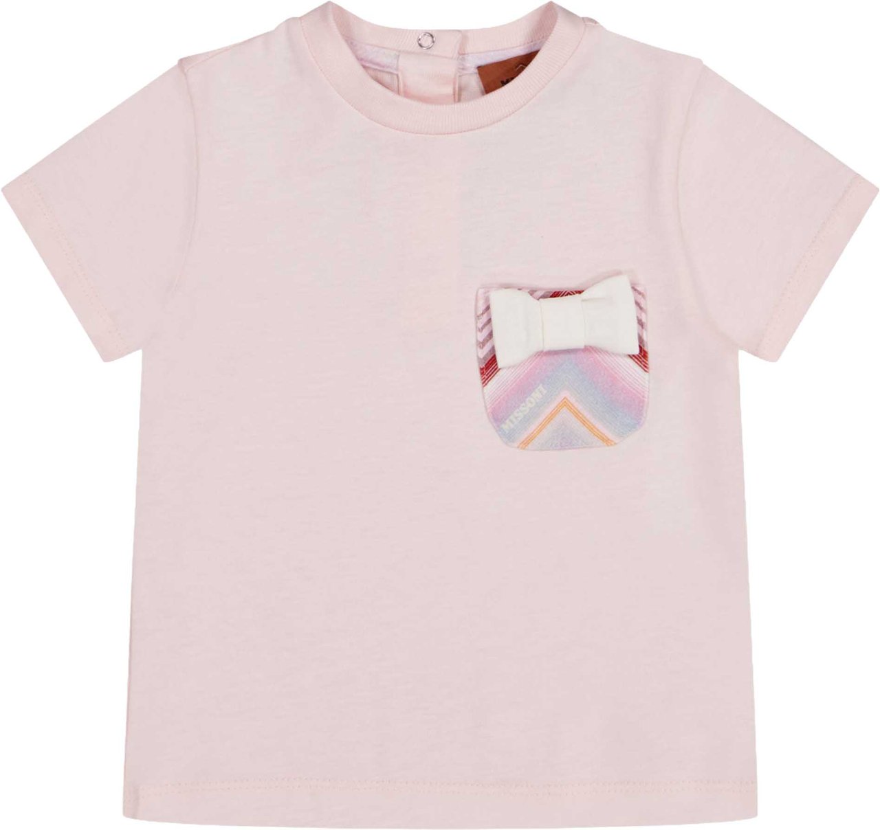 Missoni Baby Meisjes T-Shirt In Licht Roze Roze