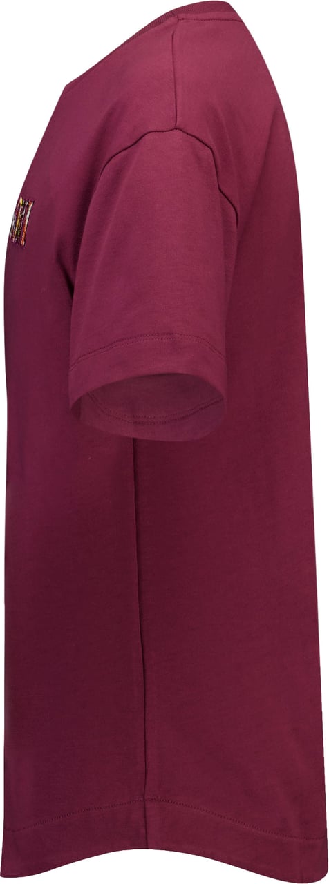 Missoni Kinder Meisjes T-Shirt In Bordeaux Rood