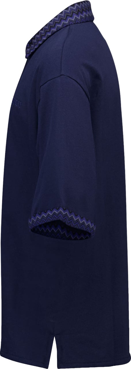Missoni Kinder Jongens Polo In Navy Blauw