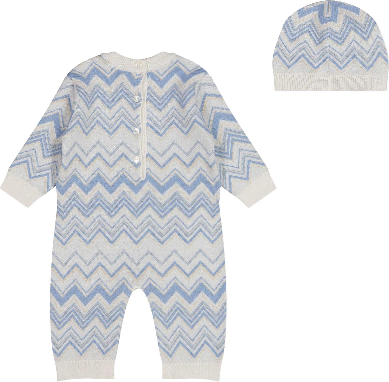 Missoni Baby Jongens Boxpakje In Licht Blauw Blauw