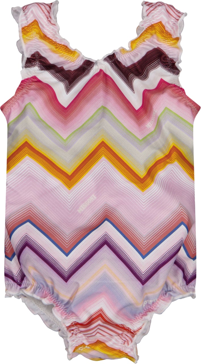 Missoni Baby Meisjes Zwemkleding In Licht Roze Roze