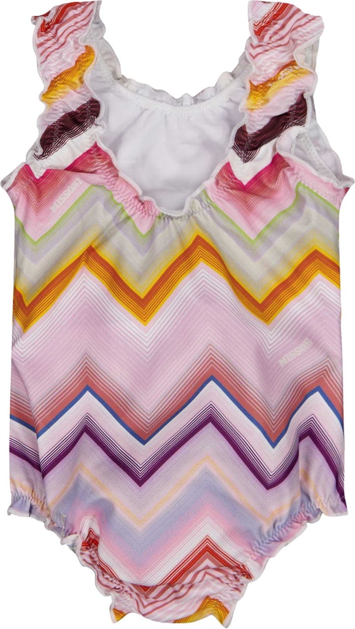 Missoni Baby Meisjes Zwemkleding In Licht Roze Roze