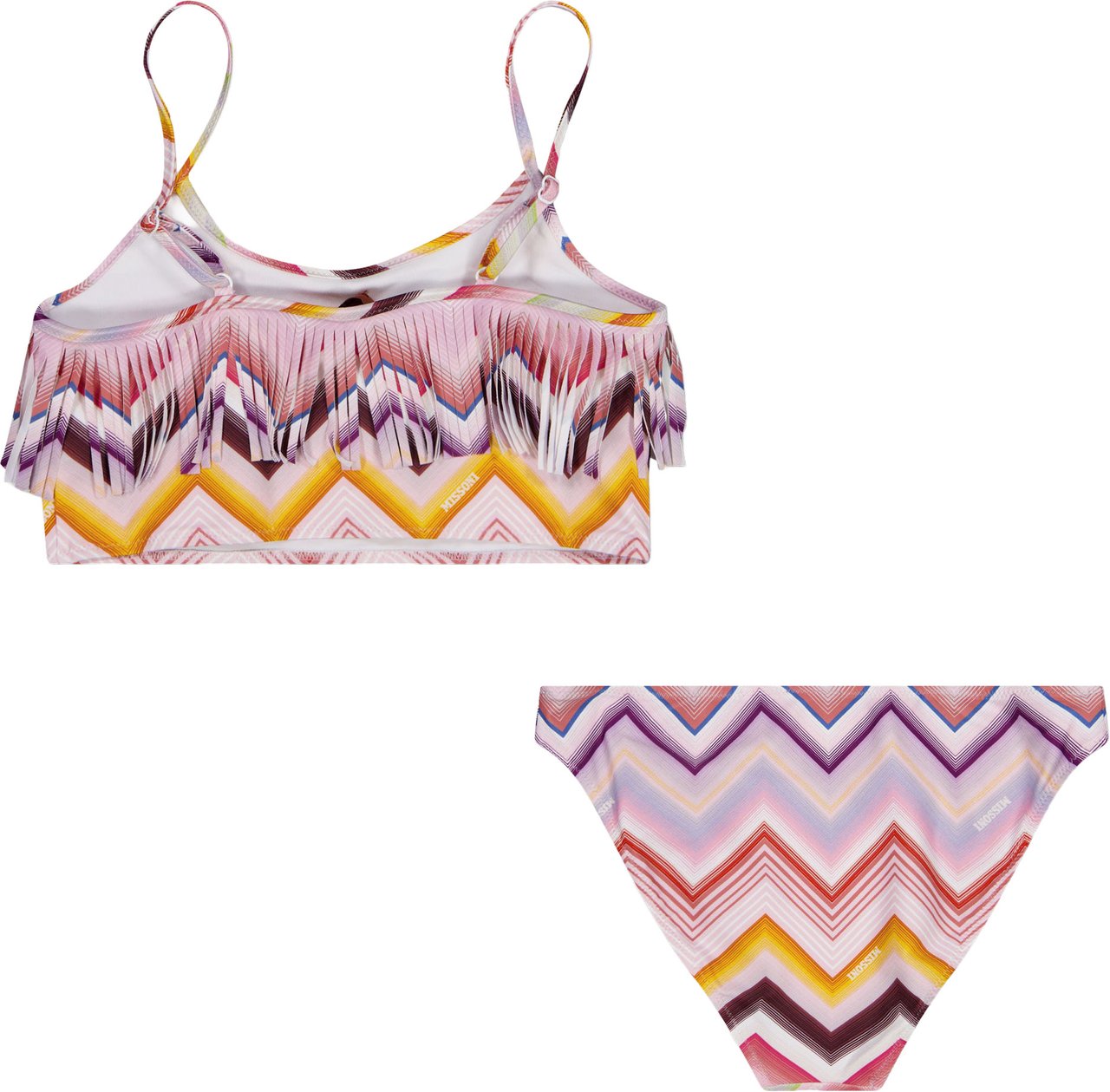 Missoni Kinder Meisjes Zwemkleding In Licht Roze Roze
