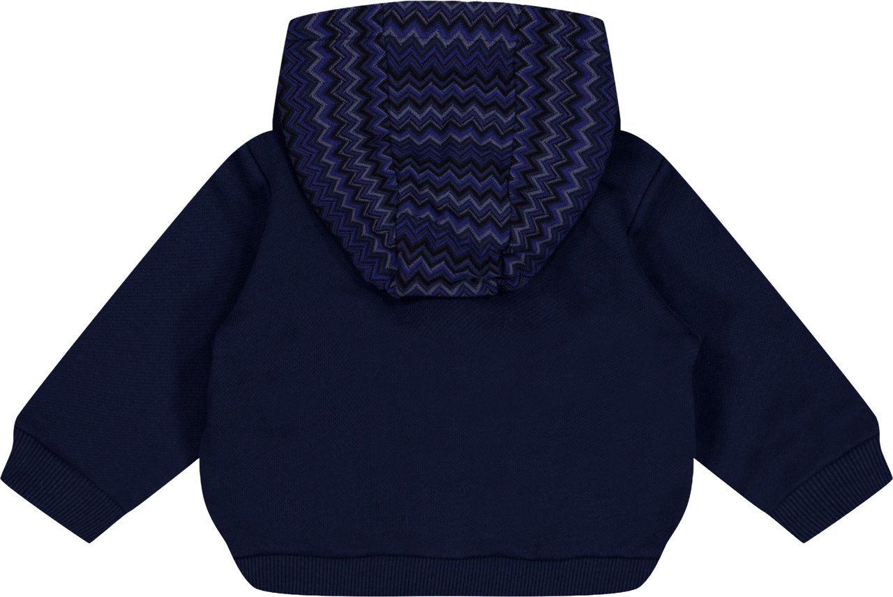 Missoni Baby Jongens Broek In Navy Blauw
