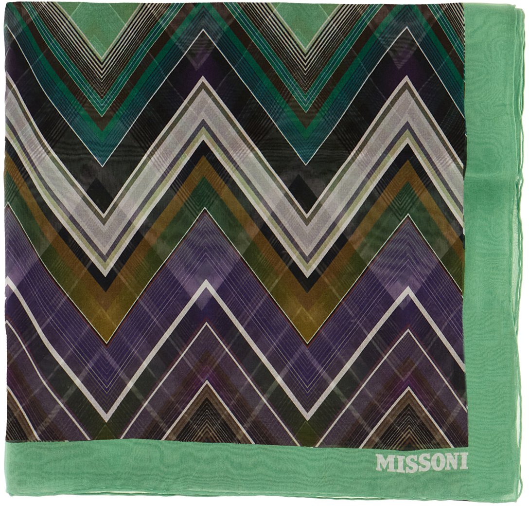 Missoni Missoni Printed silk foulard Divers
