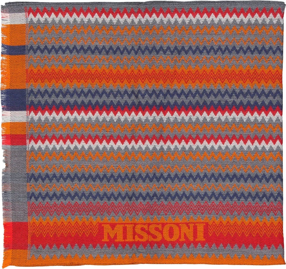 Missoni MISSONI Wool Scarf Grijs