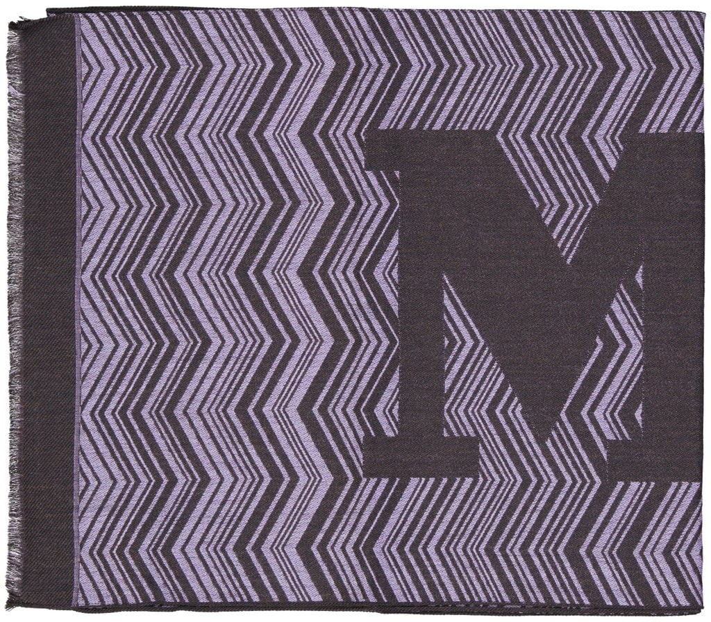 Missoni MISSONI Wool Scarf Paars