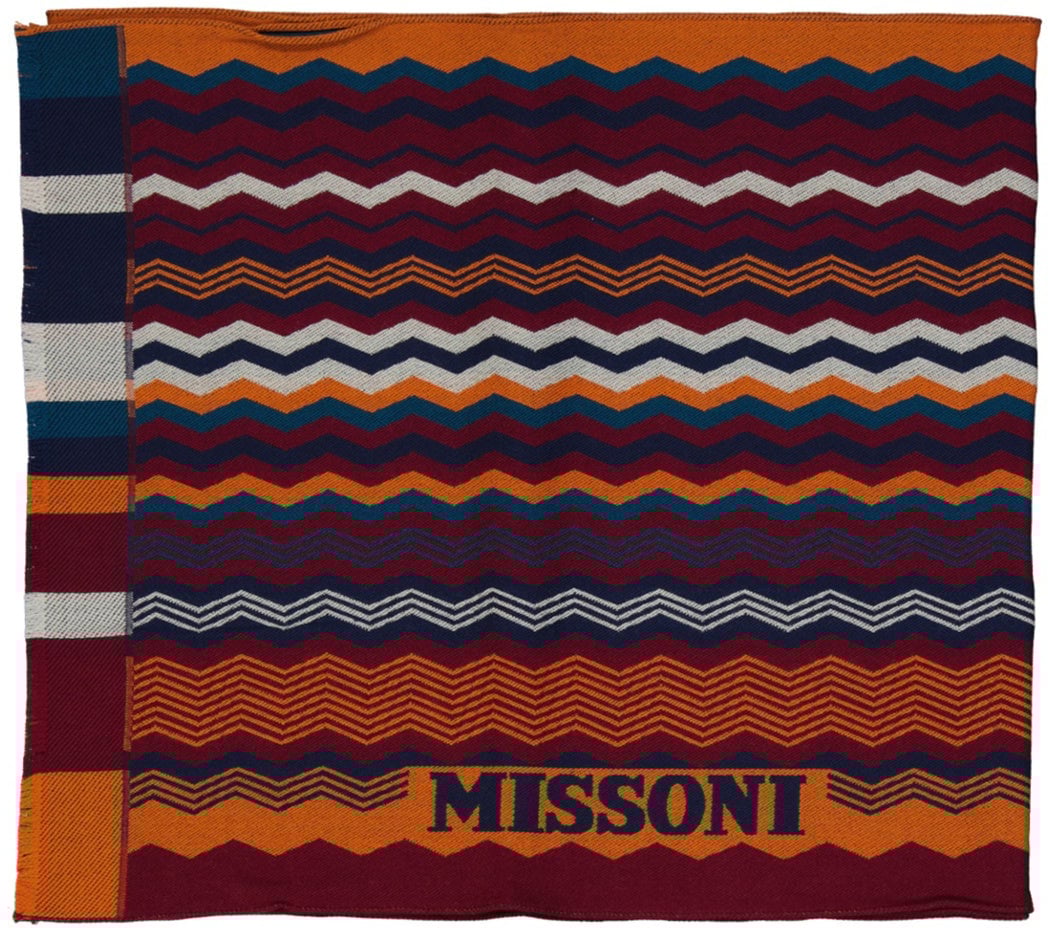 Missoni MISSONI Wool Scarf Rood