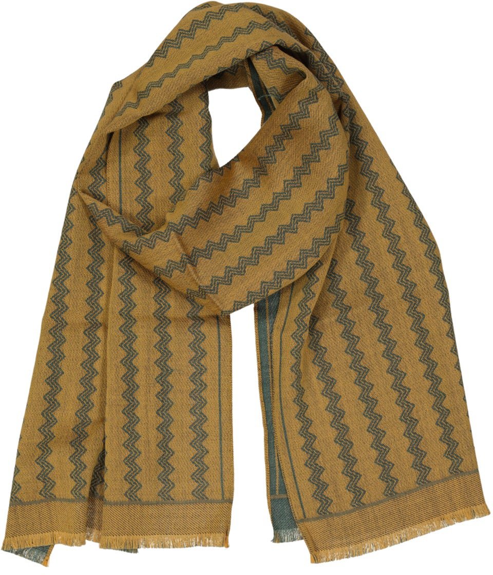 Missoni MISSONI Wool Scarf Geel