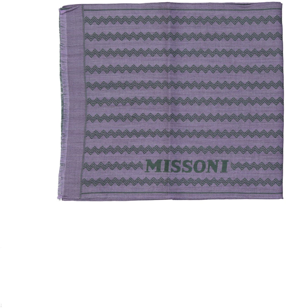 Missoni MISSONI Wool Scarf Paars