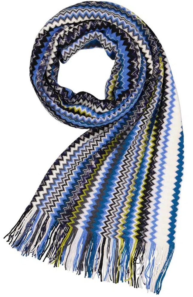 Missoni Scarfs Blue Blauw