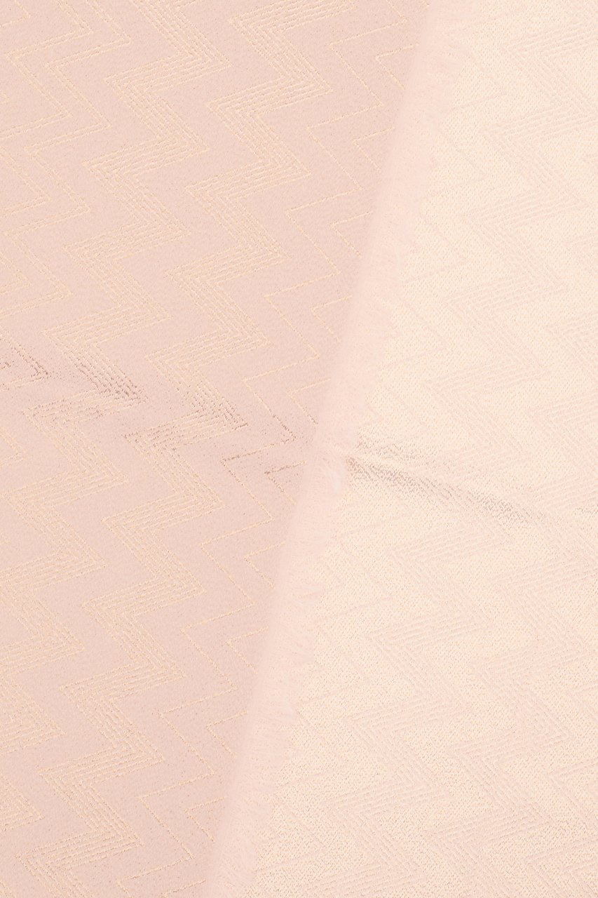 Missoni Missoni Pink viscose blend scarf Roze