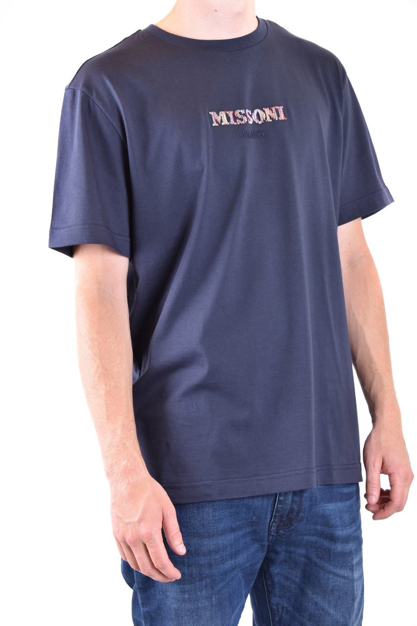 Missoni T-shirts Cyan Cyaan