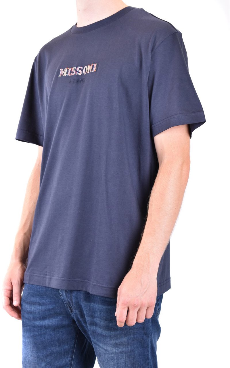 Missoni T-shirts Cyan Cyaan