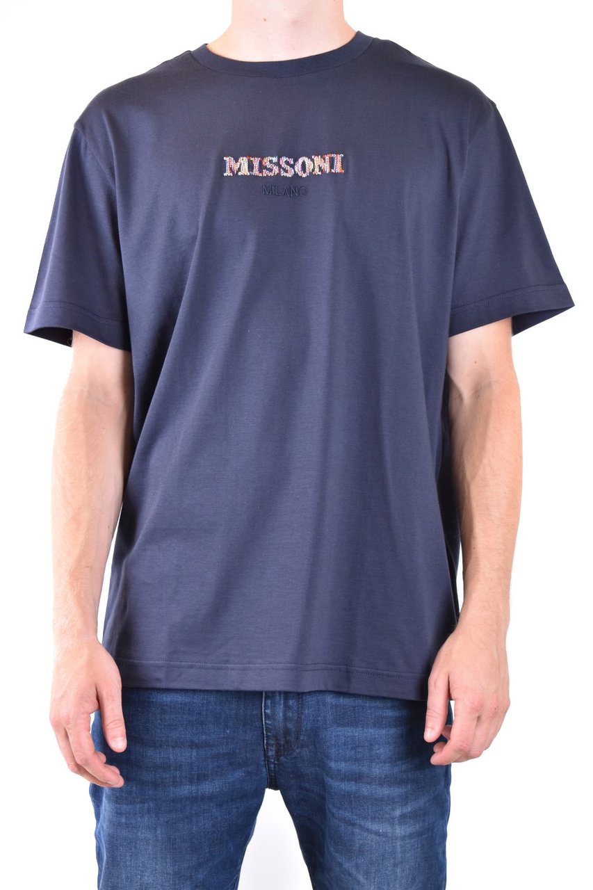 Missoni T-shirts Cyan Cyaan