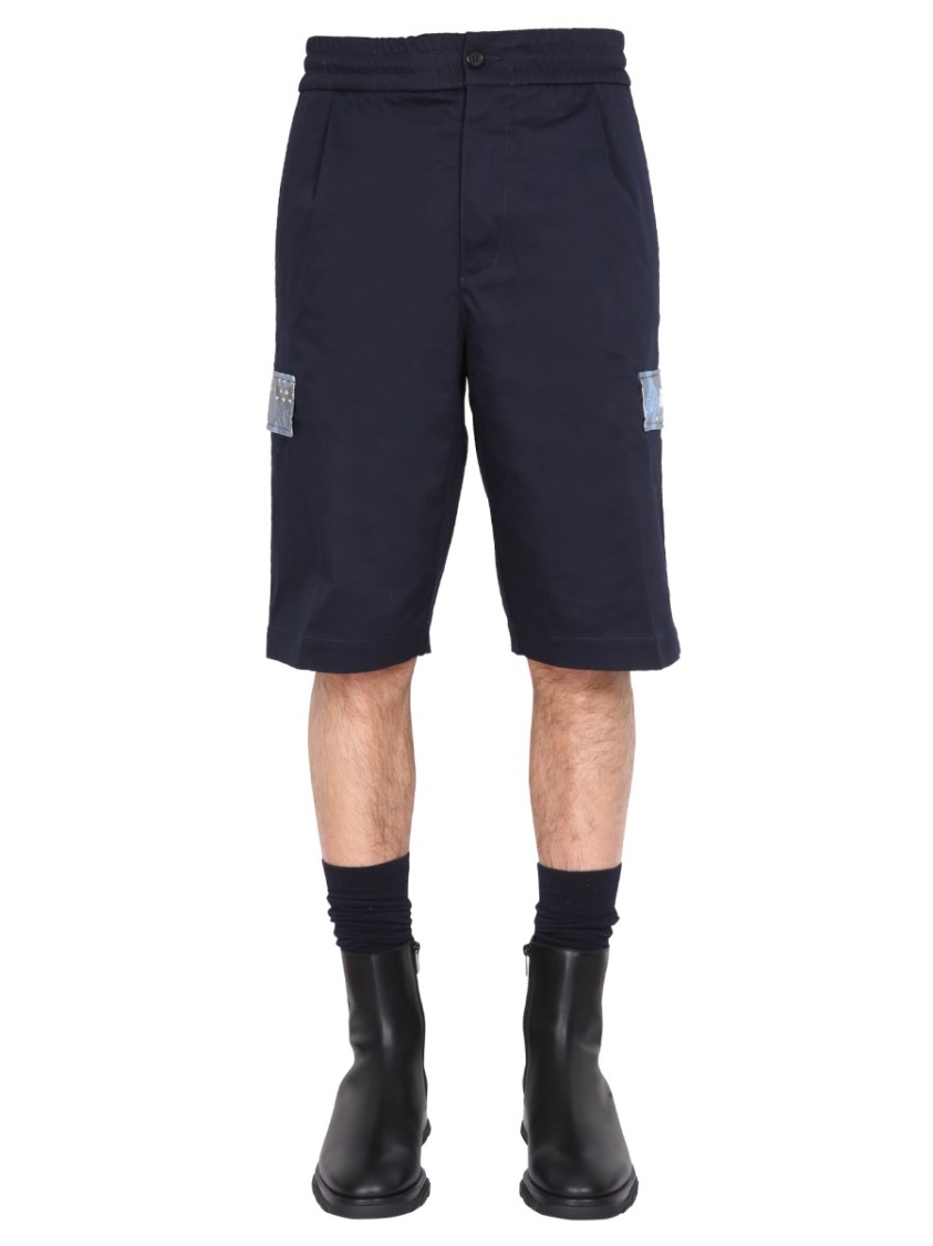 Missoni Relaxed Fit Cargo Shorts Zwart