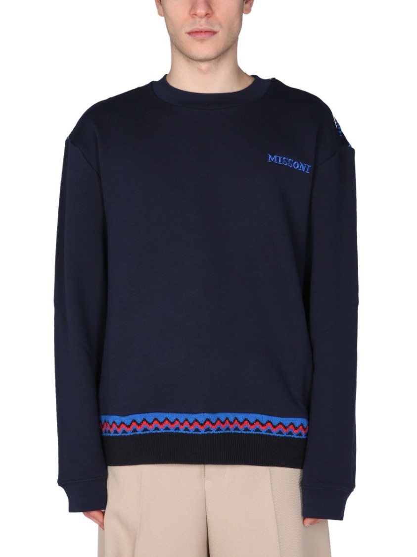 Missoni Crew Neck Sweatshirt Zwart