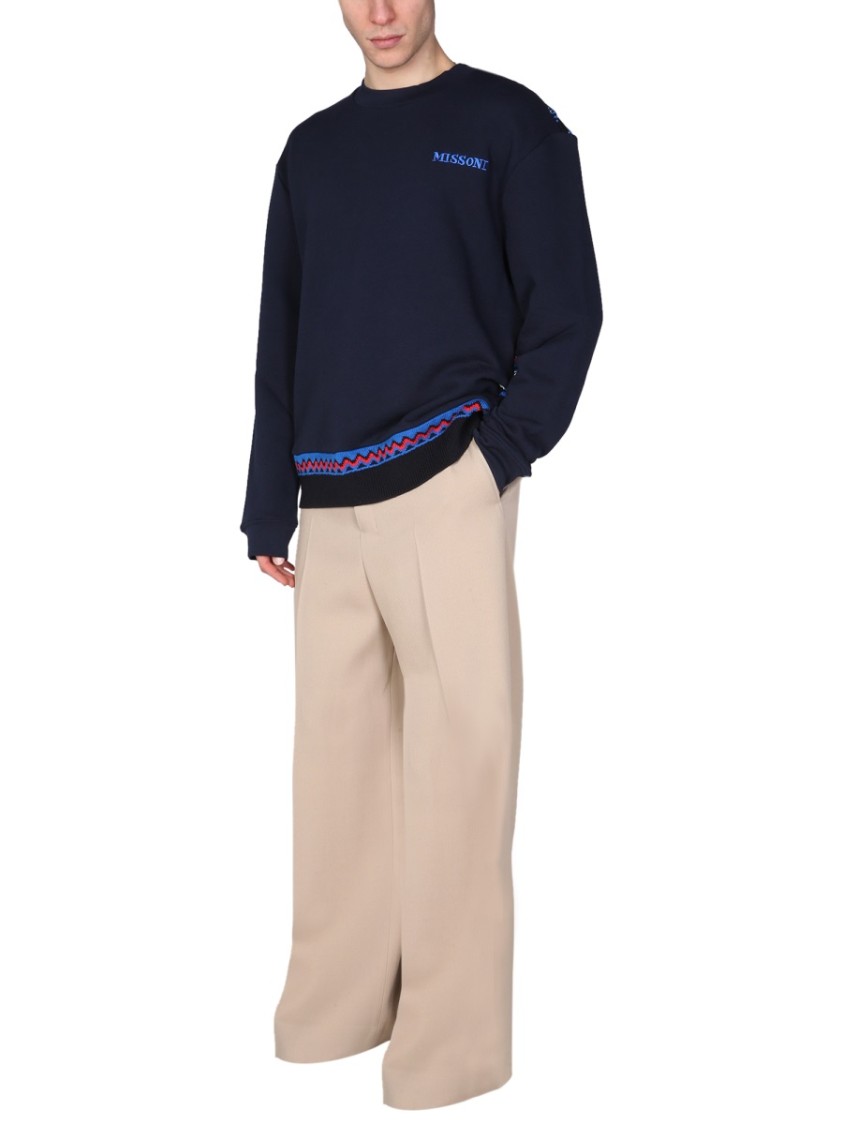 Missoni Crew Neck Sweatshirt Zwart