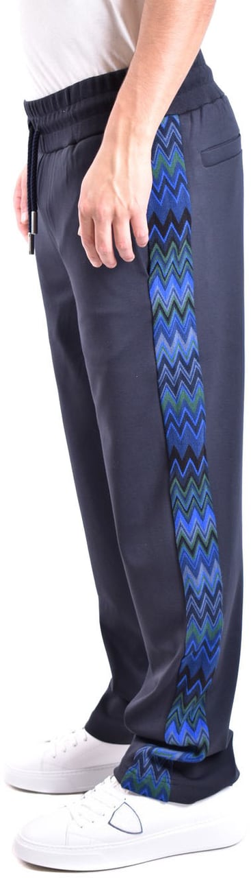 Missoni Trousers Cyan Cyaan