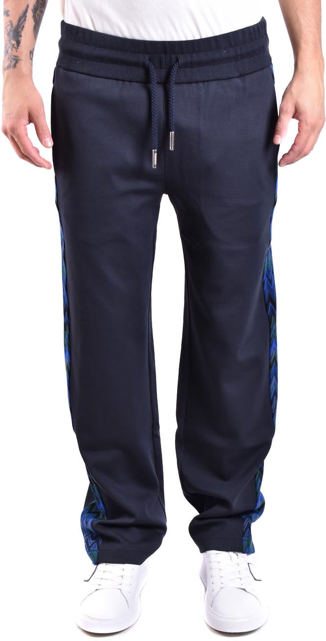 Missoni Trousers Cyan Cyaan