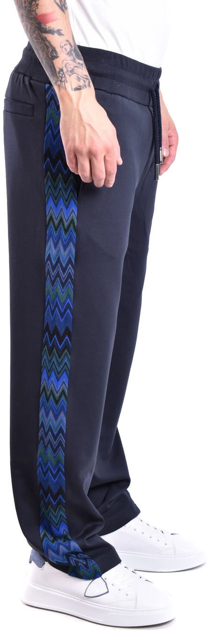 Missoni Trousers Cyan Cyaan