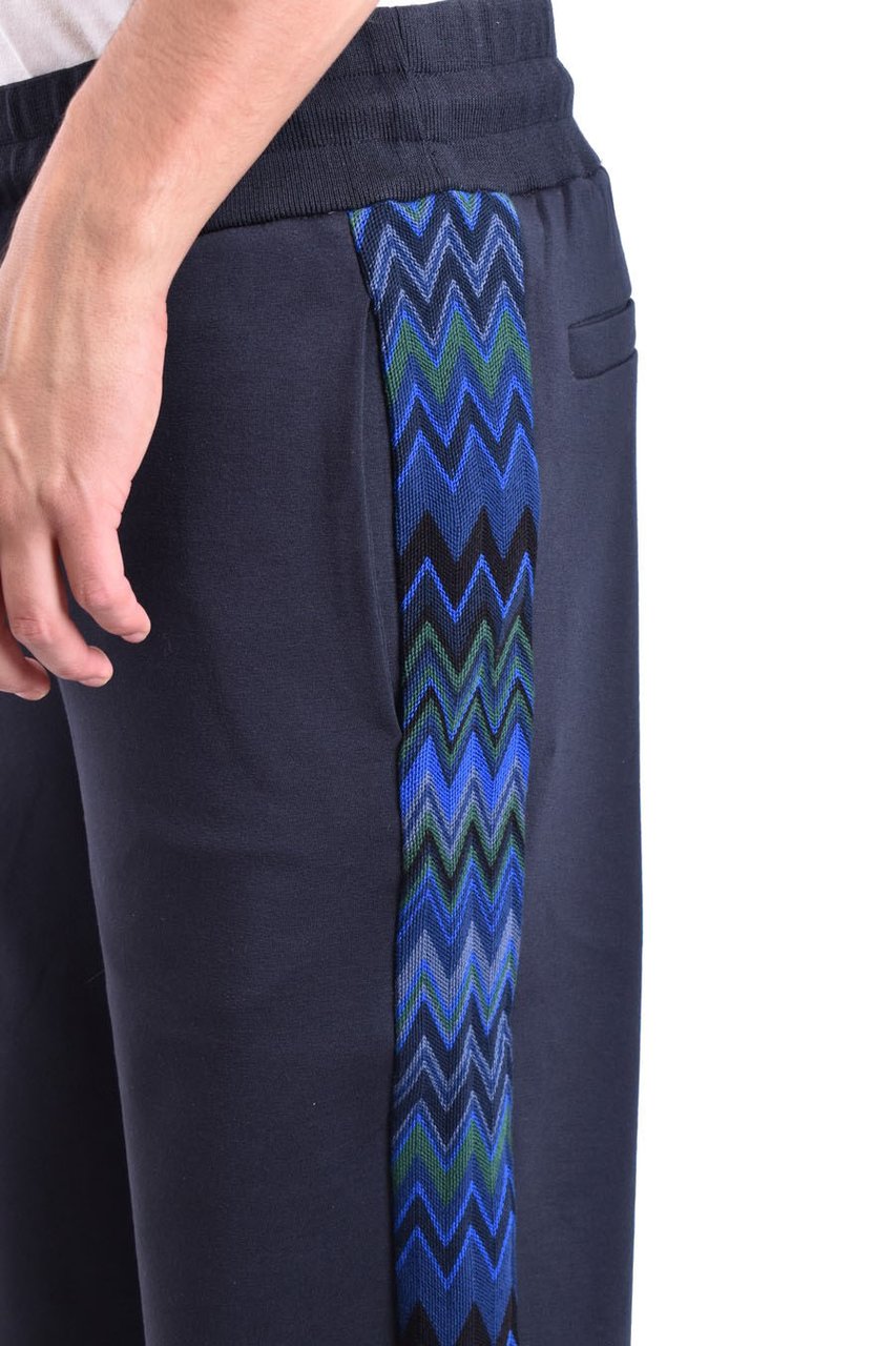 Missoni Trousers Cyan Cyaan