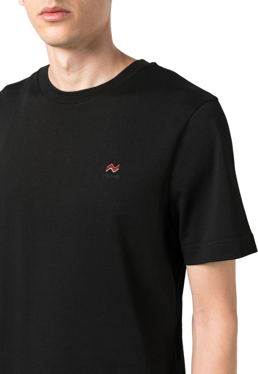 Missoni T-Shirts And Polos Black Zwart