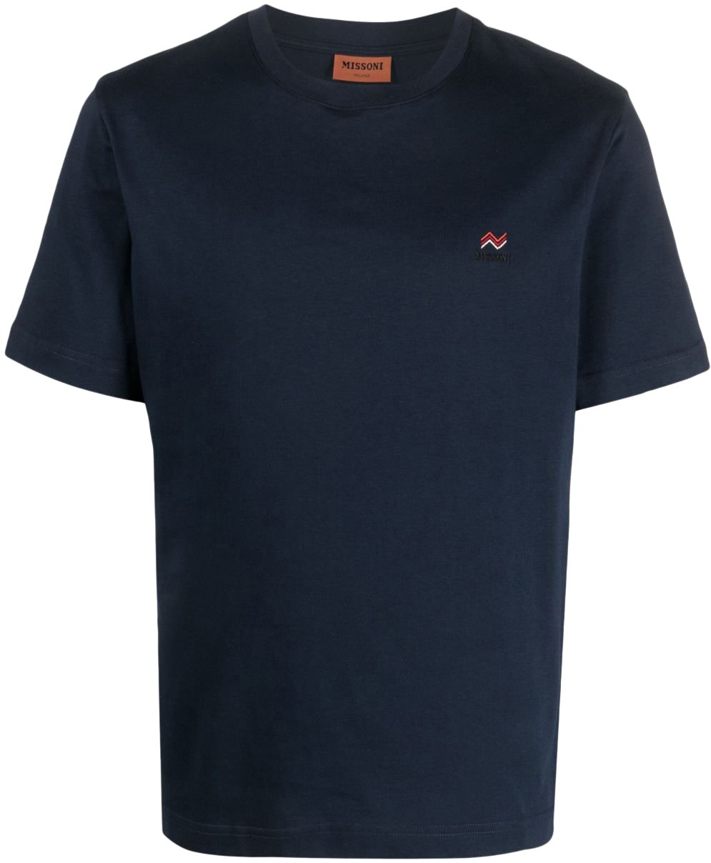 Missoni T-Shirts And Polos Blue Navy