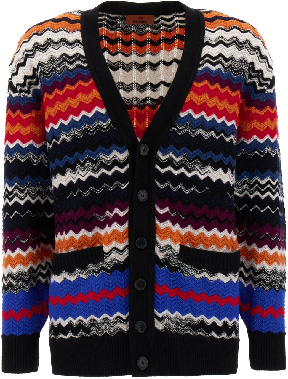 Missoni Missoni Embroidered stretch wool blend cardigan Divers