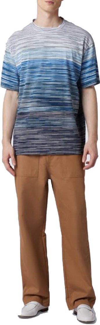 Missoni T-shirts Blue Blauw