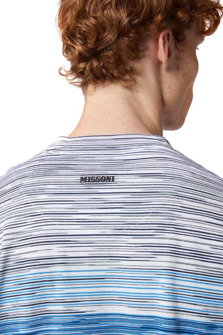 Missoni T-shirts Blue Blauw